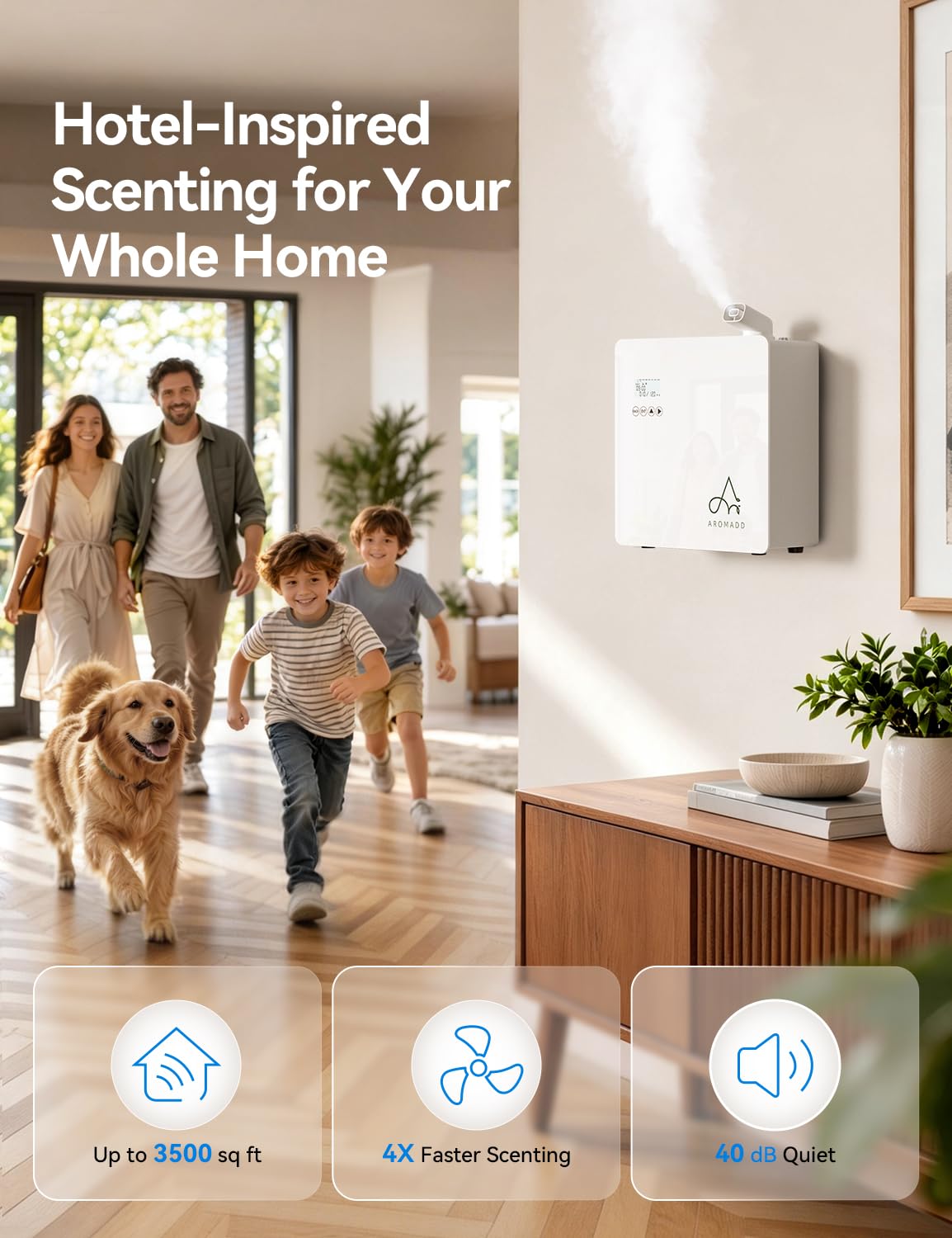3500 Sq.Ft Smart Scent Diffuser - HVAC System