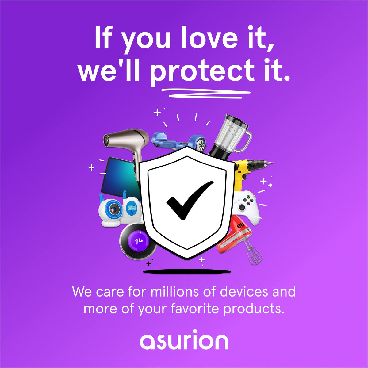 ASURION 3 Year Lawn & Garden Extended Protection Plan ($1250 - $1499.99)