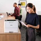 Brother Laser Printer, Monochrome Duplex Wireless Printer, HL-6210DW