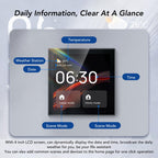 Touchscreen Smart Home Control Panel with 4 Inch Display