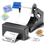 Phomemo Bluetooth Thermal Shipping Label Printer with Holder & 500pcs Label