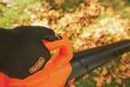 BLACK+DECKER 20V MAX Cordless Leaf Blower with Battery and Charger, Powerful 2-Speed, Up to 90 MPH and 320 CFM Axial Lightweight Electric Leaf Blower (BCBL700D1)