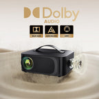 ONOAYO Outdoor-Projector-4K with AI Auto Focus,50WDolby Audio,Built-in Apps