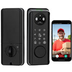 3D Face Recognition Smart Lock with Camera, Tuya APP Remote Control