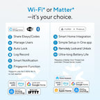 ULTRALOQ Bolt SE Smart Lock with Handle, Fingeprint Deadbolt, Remote Access