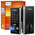 Philips Fingerprint Smart Lock, Keyless Entry Door Lock, Smart Door Locks for Front Door, Keypad Deadbolt, APP Control, 9-Month Long Battery