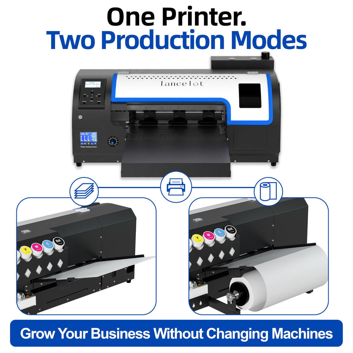 Lancelot M1630 Pro DTF Printer Bundle with Auto Maintenance