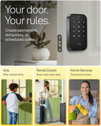 Yale WiFi Smart Lock Deadbolt with Keypad, Keyless Entry, Satin Nickel