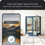 Level Lock Pro - World’s Smallest, Most Innovative Smart Lock (Matte Black)