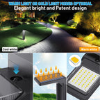 Sunvivo Bright Solar Path Lights,2 Modes(Cold White or Warm White)-8Pack