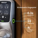 Lockly Secure Pro Wi-Fi Smart Lock with Handle