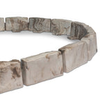 EasyFlex No-Dig Landscape Edging with Anchoring Spikes, 2.7 in. Tall Decorative Stone-Look Garden Border, 60 Foot Kit, Brown