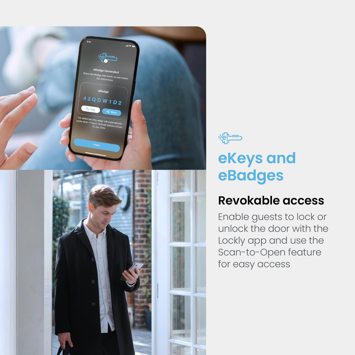 Lockly Model 7S Bluetooth Smart Deadbolt Lock