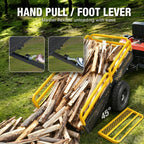 YELLOW JACKET ATV UTV Trailer 1500lbs Tow Behind Dump Cart
