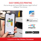 Canon Color imageCLASS MF652Cw - Wireless Laser Printer, Multifunction with Scanner, Copier, Mobile Ready, 3 Year Limited Warranty, 22 PPM Color, White