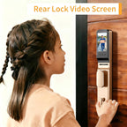 EIYSIE Video Smart Lock with Camera & Doorbell, 8-in-1 WiFi Keypad Deadbolt