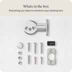 Level Bolt Smart Deadbolt - Make Your Lock Smart, Keep Your Keys & Hardware