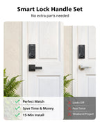 Philips WiFi Keypad Door Lock with Handle, App Control Smart Deadbolt Lock