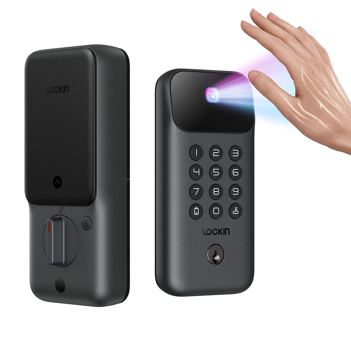 Veno Go, Palm Vein Keyless Entry Smart Lock, 7-Month Battery
