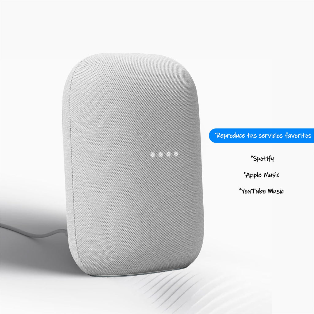 Google Nest Audio (3-Pack) Smart Speakers – Multi-Room Wireless Home Speaker Bundle with Bluetooth, Wi-Fi, Assistant, Stereo Sound, Voice Control & Smart Home Integration