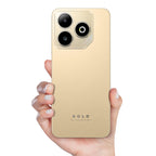 BLU Bold K12 | 2025 | Unlocked | 6.8” HD+ 120Hz Infinity Display | 50MP Main + 8MP Selfie Cameras | 128GB Internal Storage | US Version | US Warranty | Champagne Gold