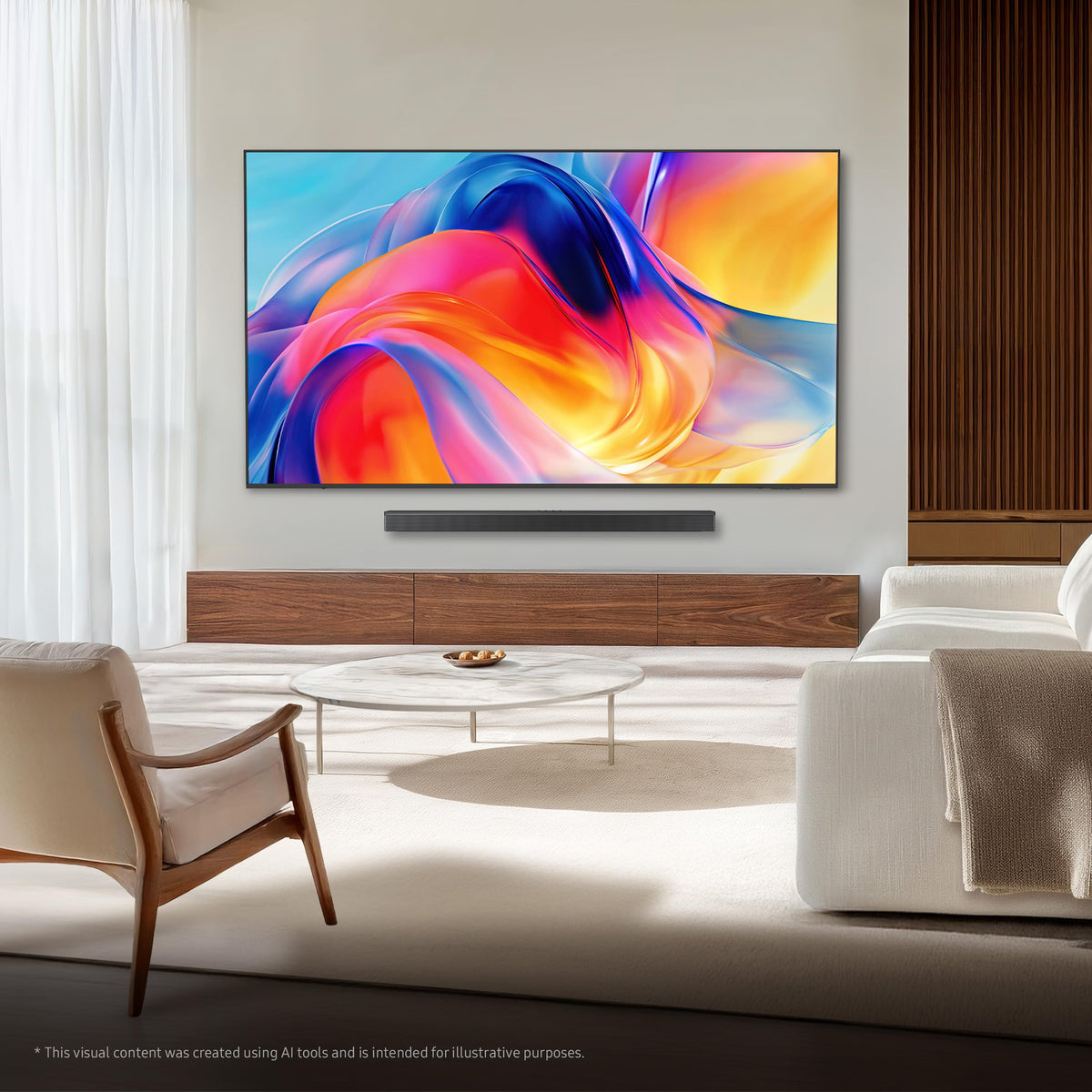 Samsung 65-Inch Class M70H Series, Mini LED, 4K, Smart TV, 2026 Model
