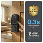 Lockly Secure Plus Smart Deadbolt Lock with 3D Biometric Fingerprint