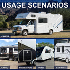 RV Keyless Entry Door Lock with Bluetooth Remote and Keypad for Camper