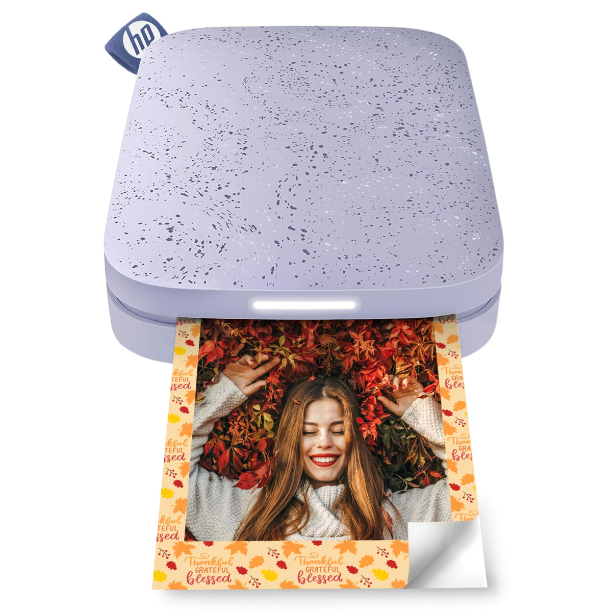 HP Sprocket 2x3 Instant Smartphone Photo Printer 75 Sheets Bundle - Bluetooth Portable Color Wireless Mobile Printer (Luna Pearl) Zink Sticky-Back Photos