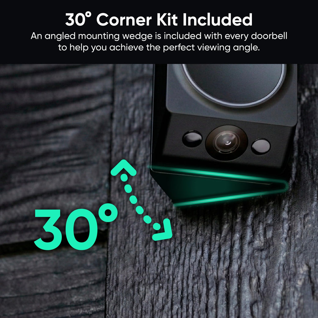 WYZE Wireless Duo Cam Doorbell Camera Video Doorbell w Wi-Fi Chime, 2K HD