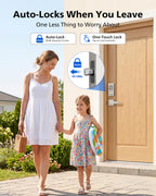 Philips WiFi Keypad Door Lock with Handle, App Control Smart Deadbolt Lock