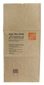 Home Depot Heavy Duty Brown Paper 30 Gallon Lawn and Refuse Bags for Home and Garden (70 Lawn Bags)