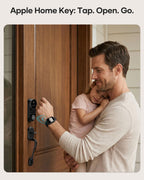 SMONET AH1 Apple Home Key Smart Lock Fingerprint WiFi Front Door Deadbolt