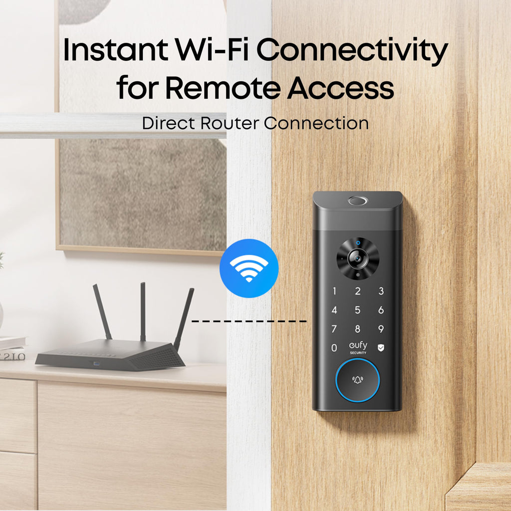 eufy Security Video Smart Lock E330, Fingerprint Keyless Entry Door Lock