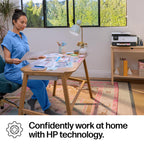 HP OfficeJet Pro 8135 Wireless All-in-One Color Inkjet Printer, Print, Scan, Copy, Fax, ADF, Duplex Printing Best-for-Home-Office, 3 Month Trial of Instant Ink Included, AI-Capable (C2VK1A)