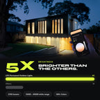 LIFX Permanent Outdoor Lights 50ft, 30-Zone Color, Matter/Apple Home, Black