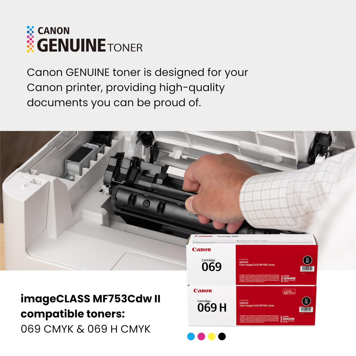 Canon Color imageCLASS MF753Cdw II - All-in-One Color Duplex Laser Printer