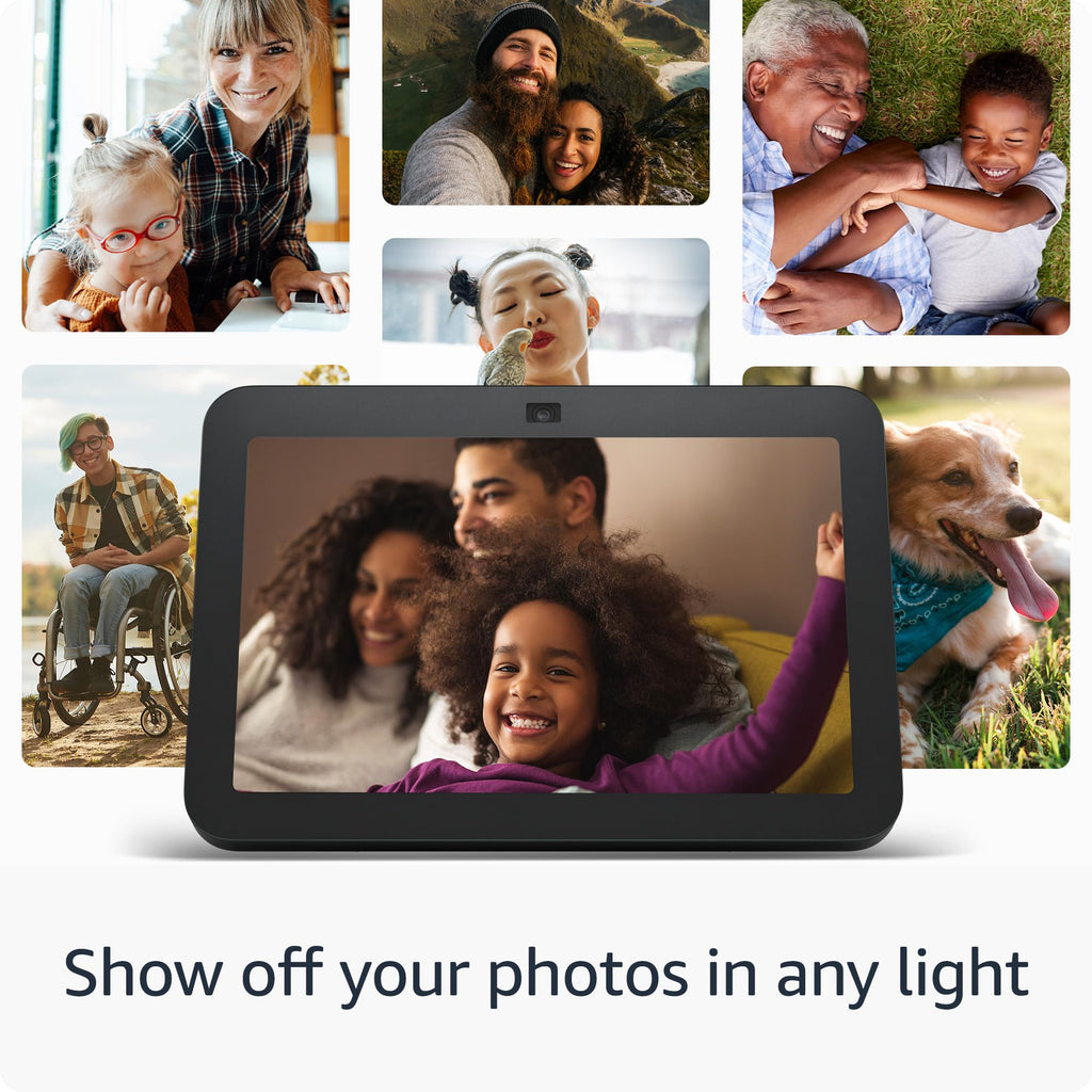 Echo Show 8 with TP-Link Tapo Smart Color Bulb