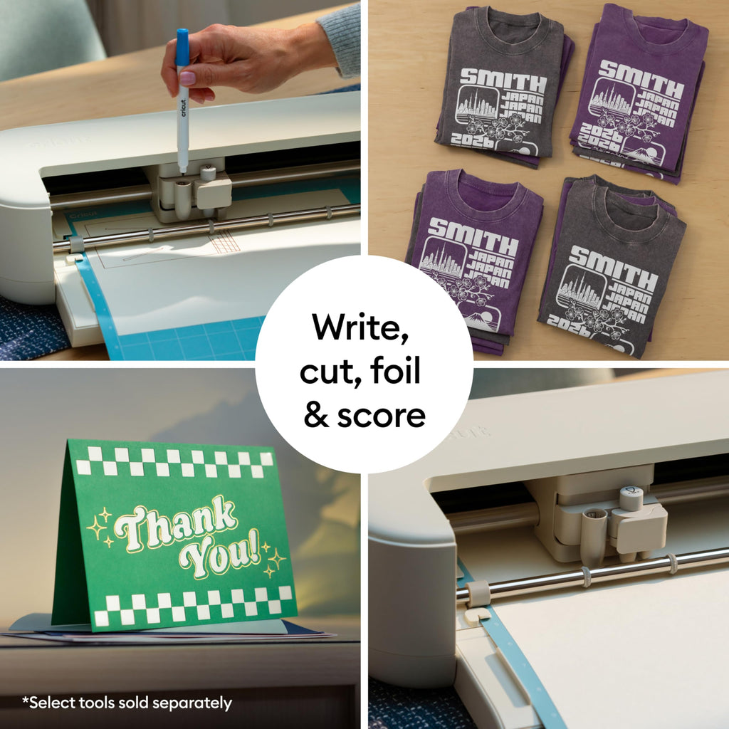Cricut Explore® 5 Essential Bundle + Digital Content, Taupe