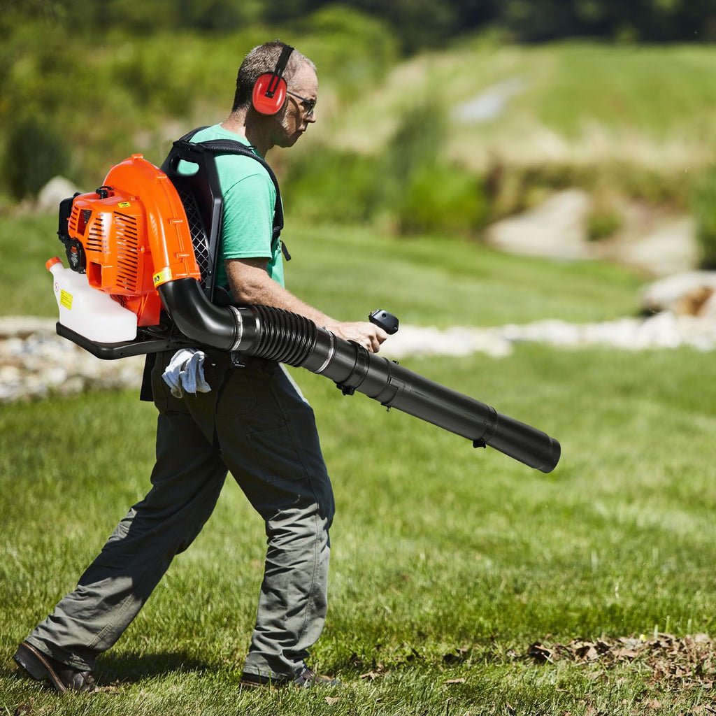 VEVOR 79cc Backpack Blower 2 Cycle Gas Powered Leaf Blower