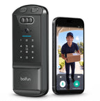 BOIFUN Palm Vein Smart Lock with Camera, WiFi and Doorbell for Front Door