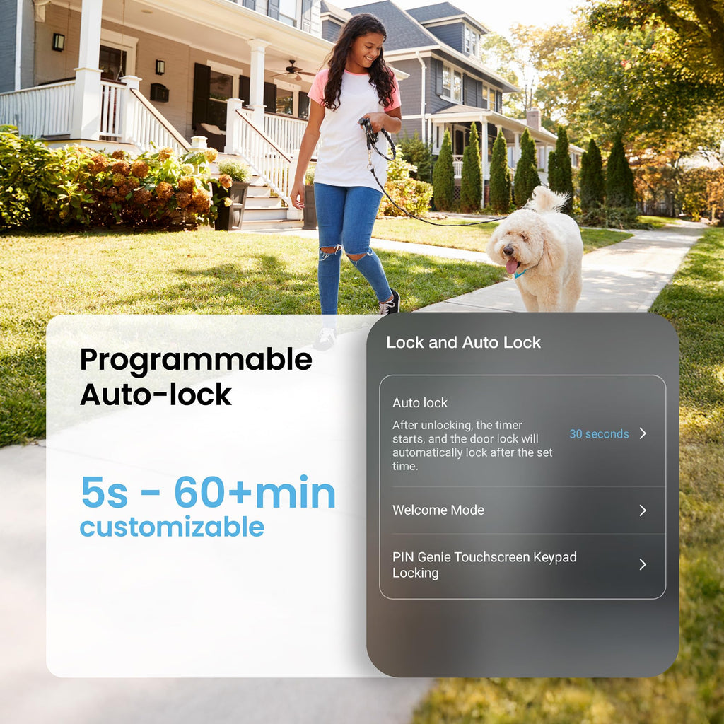 Lockly Secure Pro Wi-Fi Smart Lock with Handle