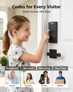 Philips WiFi Keypad Door Lock with Handle, App Control Smart Deadbolt Lock