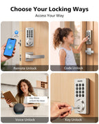 Philips WiFi Keypad Door Lock with Handle, App Control Smart Deadbolt Lock