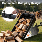 2-in-1 ATV/UTV Trailer Tow Behind Utility Dump Cart