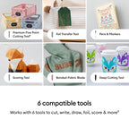 Cricut Explore® 5 Essential Bundle + Digital Content, Taupe