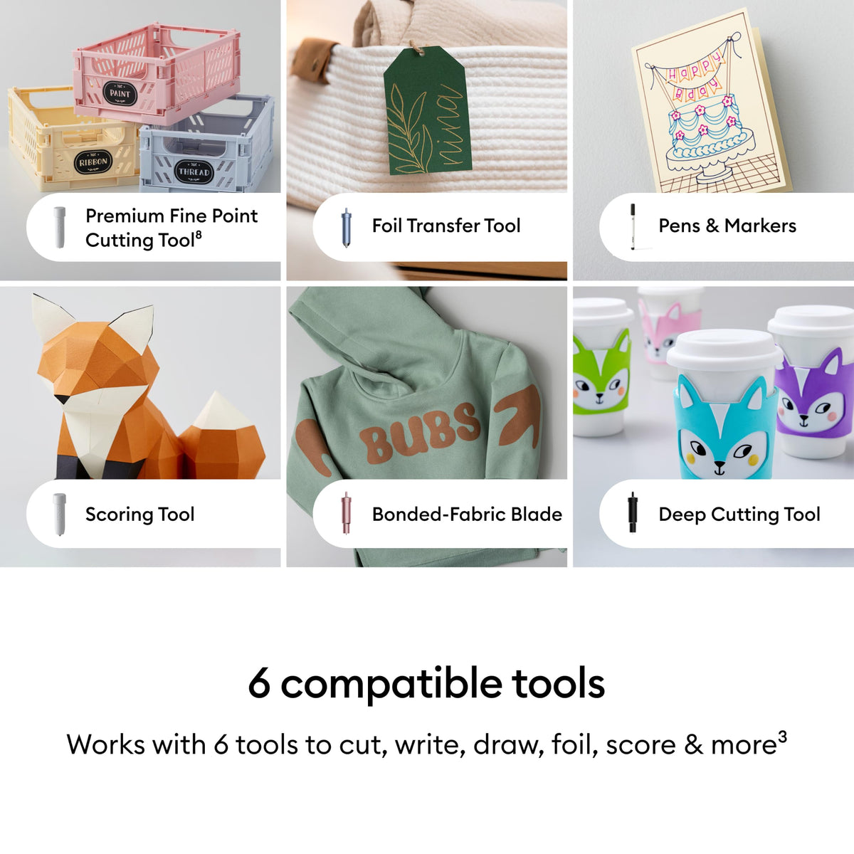 Cricut Explore® 5 Essential Bundle + Digital Content, Taupe