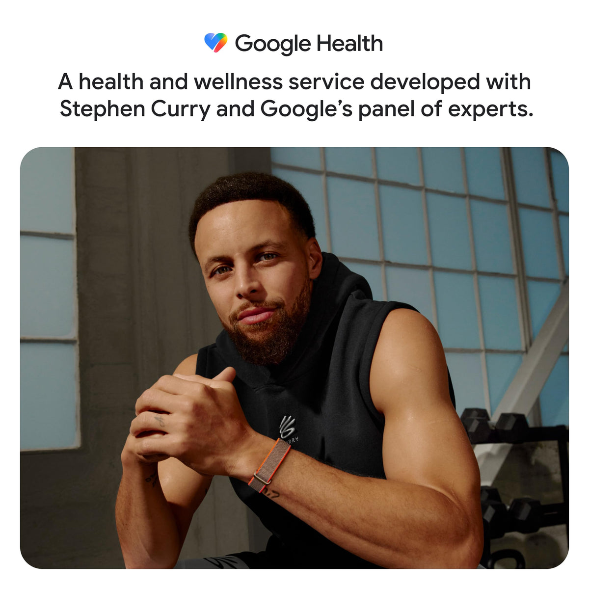 Google Fitbit Air Special Edition Stephen Curry - Screenless Tracker - Rye