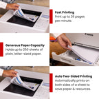 Canon Color imageCLASS LBP646Cdw Wireless Laser Printer, Duplex, 26 PPM, Print Only, White