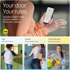 Yale Smart Lock Deadbolt with Google Matter, Keyless Entry, Matte Black